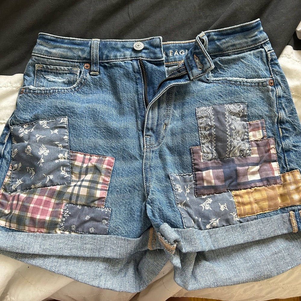 Quilted Mom Shorts